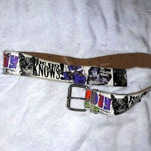 Unique Animal belt with pet band names